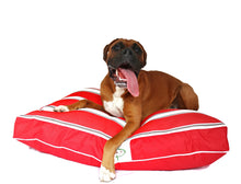 PENINSULA RANGE DESIGNER DOG BED - PORTSEA RED - Pet Pouch