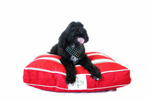 PENINSULA RANGE DESIGNER DOG BED - PORTSEA RED - Pet Pouch