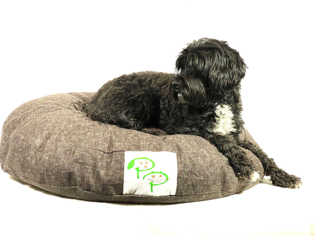 SNUGGLE HEXABED - BROWN DENIM - Pet Pouch