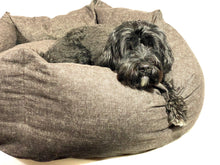 SNUGGLE HEXABED - BROWN DENIM - Pet Pouch