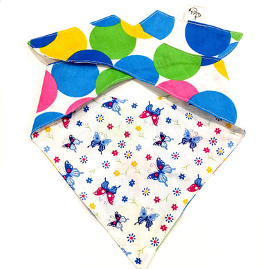 BLUE BUTTERFLY - DOG BANDANA - Pet Pouch