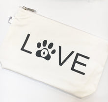 LOVE - CANVAS CLUTCH BAG - Pet Pouch