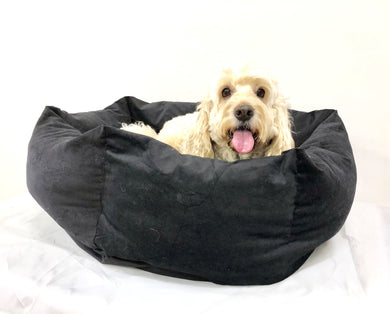 SNUGGLE HEXABED - BLACK CORDUROY - Pet Pouch