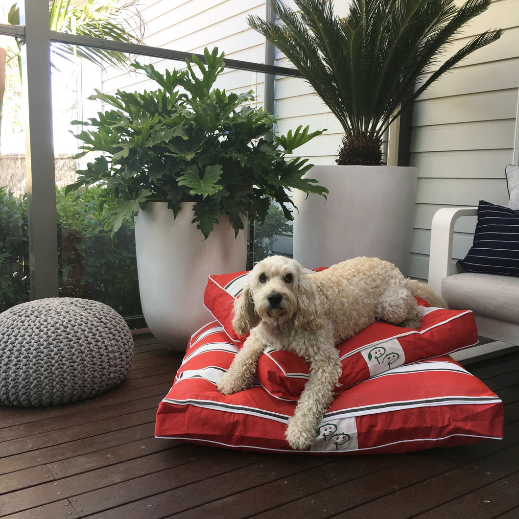 PENINSULA RANGE DESIGNER DOG BED PORTSEA RED Pet Pouch