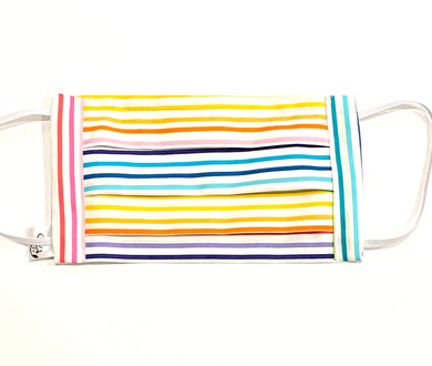 COTTON FACE MASK - STRIPE ME CANDY