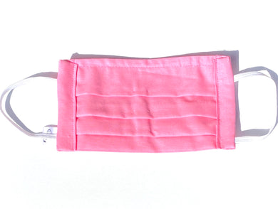COTTON FACE MASK - LOLLY PINK - Pet Pouch