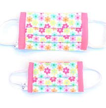 COTTON FACE MASK - PINK FLORAL - Pet Pouch