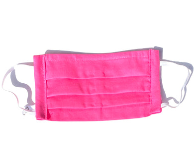 COTTON FACE MASK - HOT PINK - Pet Pouch